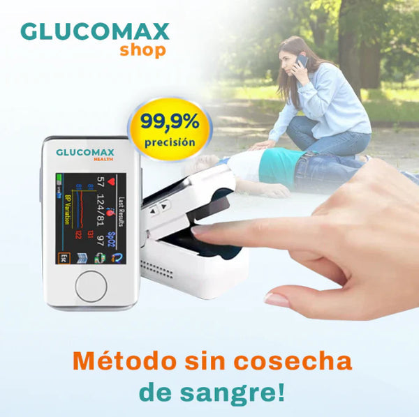Glucomómetro Medidor Láser - GlucoMax™ [PRECISIÓN DEL 99,9%] - NOVEDAD EN COLOMBIA